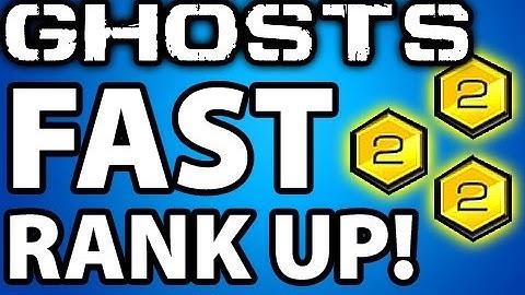 Call of Duty Ghosts Fast Way to Rank Up - (COD Ghosts Tips and Tricks) Fastest Easiest Way