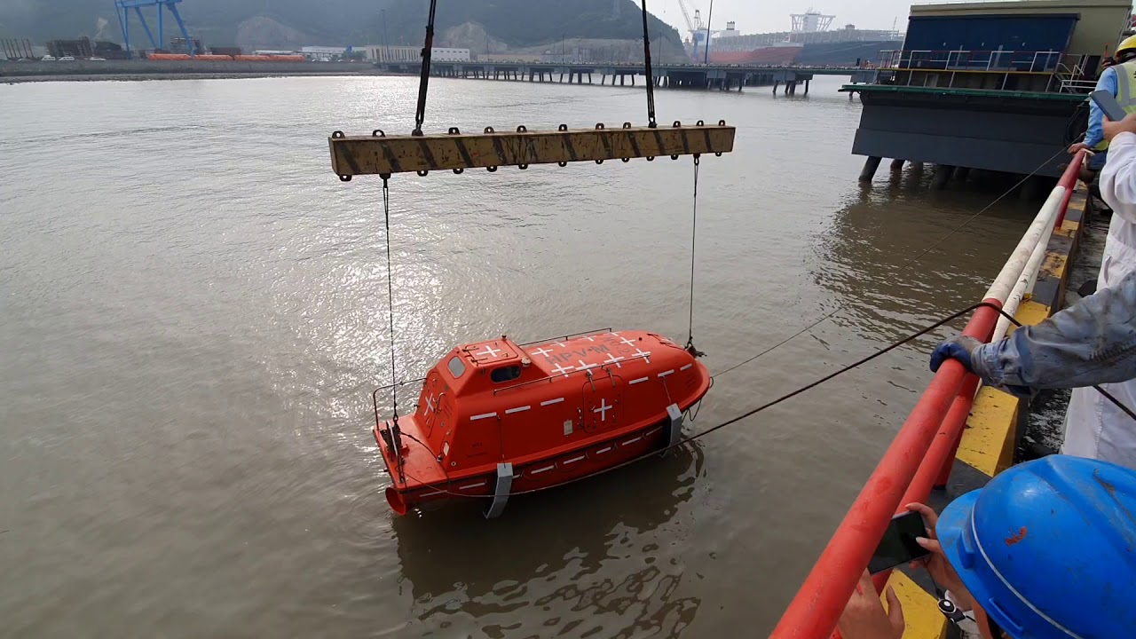 LIFE BOAT HOOK RELEASE TEST YouTube