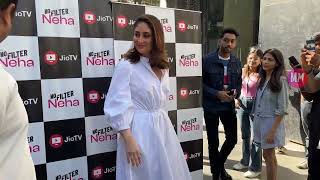 Neha Dhupia & Kareena Kapoor Spotted For The Recording Of The New Season Of 'No Filter Neha' S6