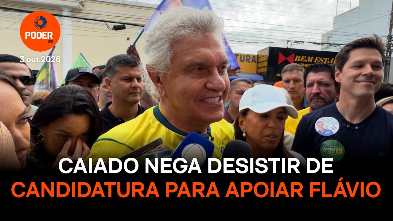 Caiado nega desistir para apoiar Flávio: “Isso não existe”