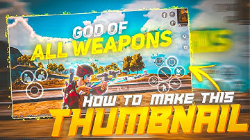 How To Make Thumbnail like AKKI2OP⚡|Thumbnail like litboi |Bgmi pubg thumbnail tutorial on Android