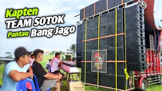 Kapten Team Sotok lagi gak enak badan disempat'kan Pantau cek sound Sinar Jago!!