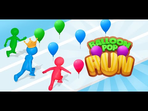 Balloon Pop Run 3D