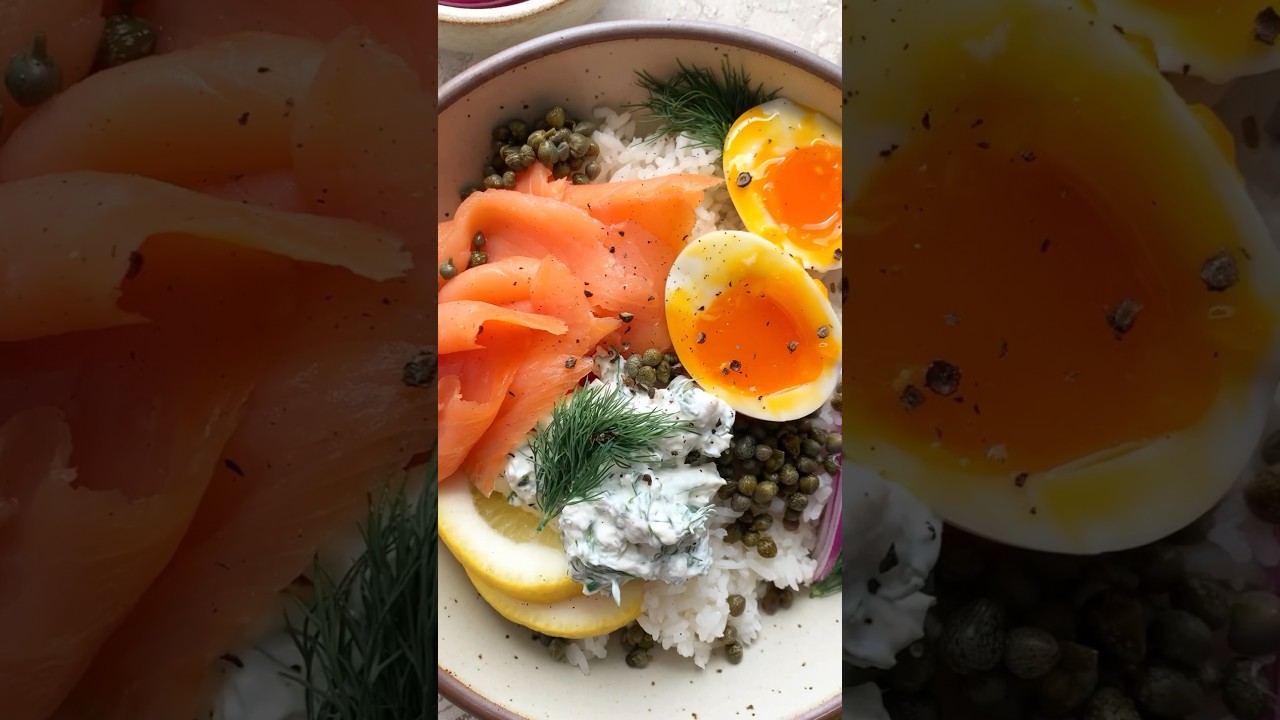 Epic Rice Bowl Series- Ep. 1 : Lox Bagel Rice Bowl