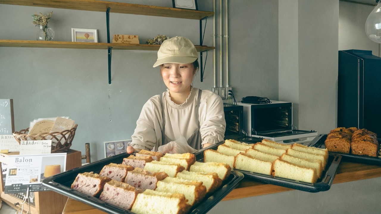 女性店主が届ける米粉のお菓子作りに密着！千里山の小さな工房Balonの優しいスイーツ
