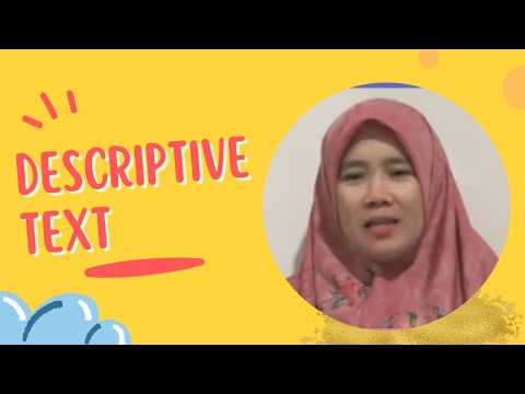 Descriptive text || Bahasa Inggris Kelas 10 SMK