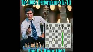 Robert James Fischer : The 100% Performance / US Chess Championship 1963