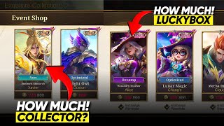 EXQUISITE COLLECTOR AND LUCKY BOX SKIN SAVING TIPS - EXQUISITE COLLECTOR EVENT GUIDE 