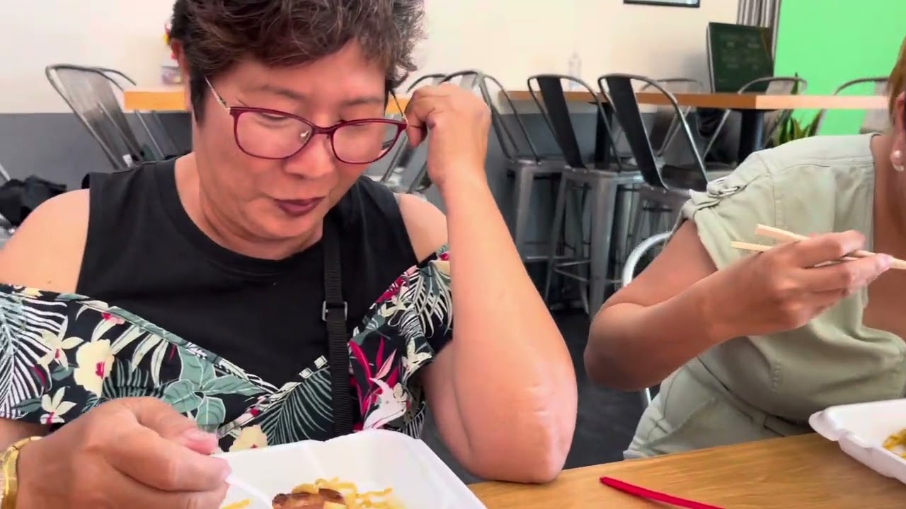 Karaoke at Red dragon Filipino/Chinese restaurant. Moreno Valley california