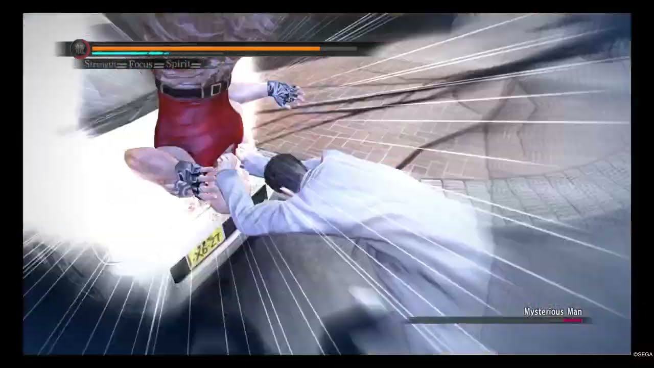 YAKUZA 5 - Kiryu Car Slam Heat Action