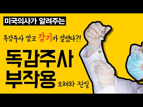 독감주사부작용: 독감주사맞고 감기/독감 걸렸다?