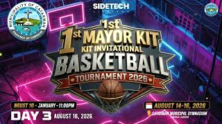 1st Mayor Kit Invitational Basketball 2026 Catarman Camiguin