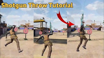 Shotgun Throw Tutorial Easy Step season 4 codm