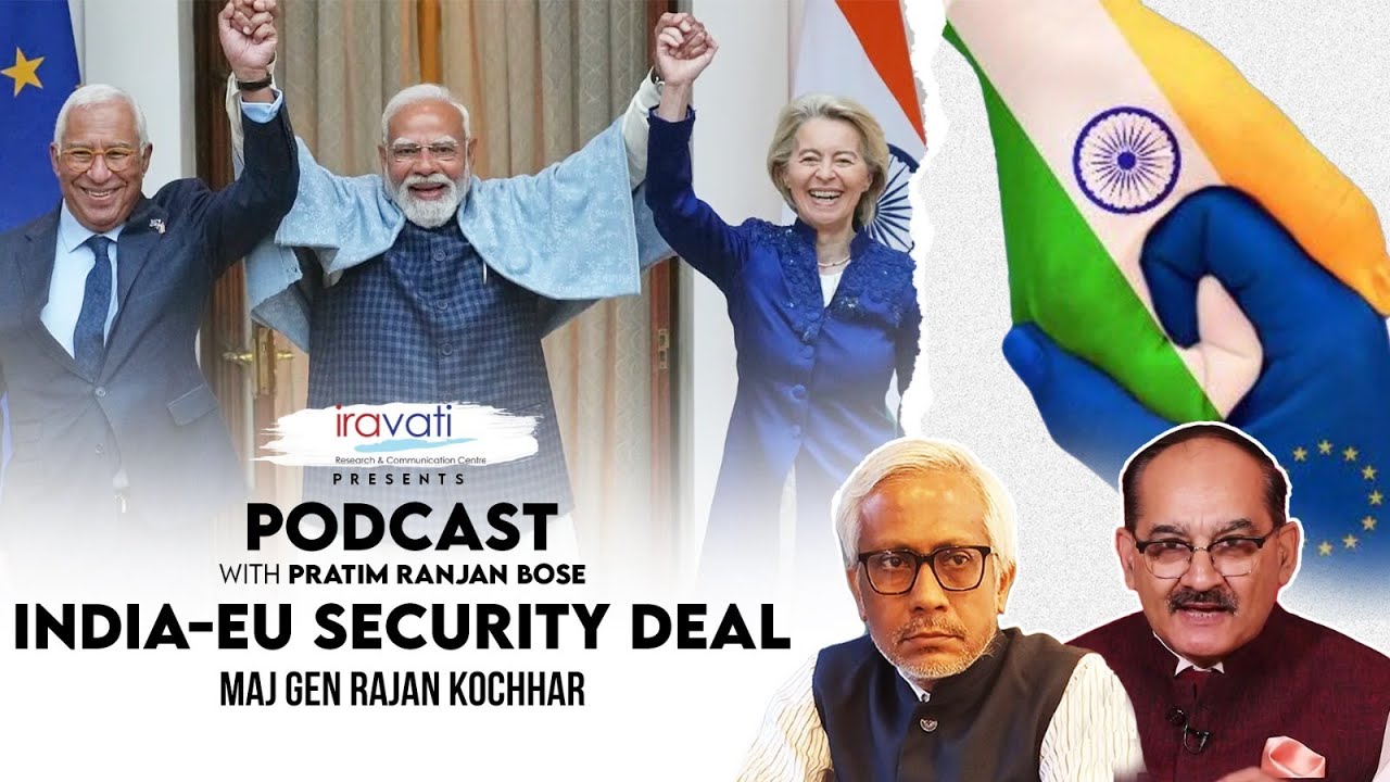 India-EU military co-op & production: A geopolitical gamechanger | Maj Gen Kochhar | Pratim Bose 202