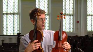 The Baroque Violin and the Modern Violin: Similar, but very Different