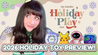 🎁 BEST Holiday Toys of 2026! | The Toy Insider’s Holiday of Play [VLOG] 🎄