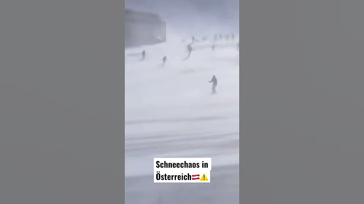 Schneechaos in Österreich - 2 Meter Neuschnee❄️