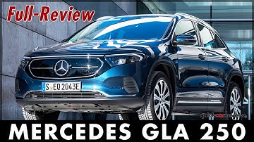 New MERCEDES EQA 250 Testing the electric GLA | Drive Battery Range Consumption Price Facts English