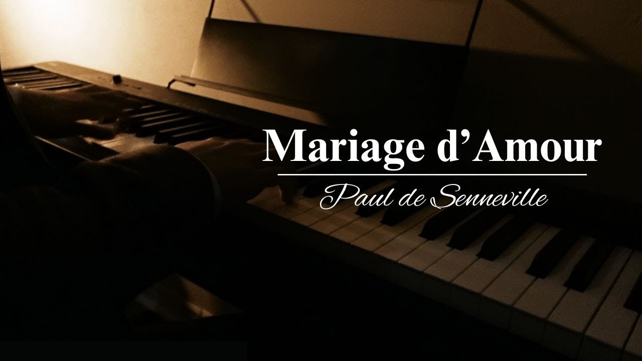 Mariage d'Amour | Paul de Senneville | Piano Cover (NOT Spring Waltz by ...