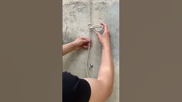 Simple freight buckle, knot, knot skills, good helper for life