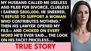 He Called Me Useless and Filed for Divorce… Until His Lawyer Saw My $814,000 Contract