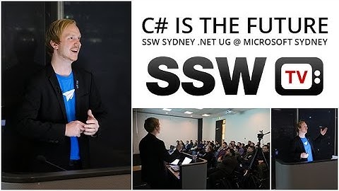 C# Is The Future – Filip Ekberg