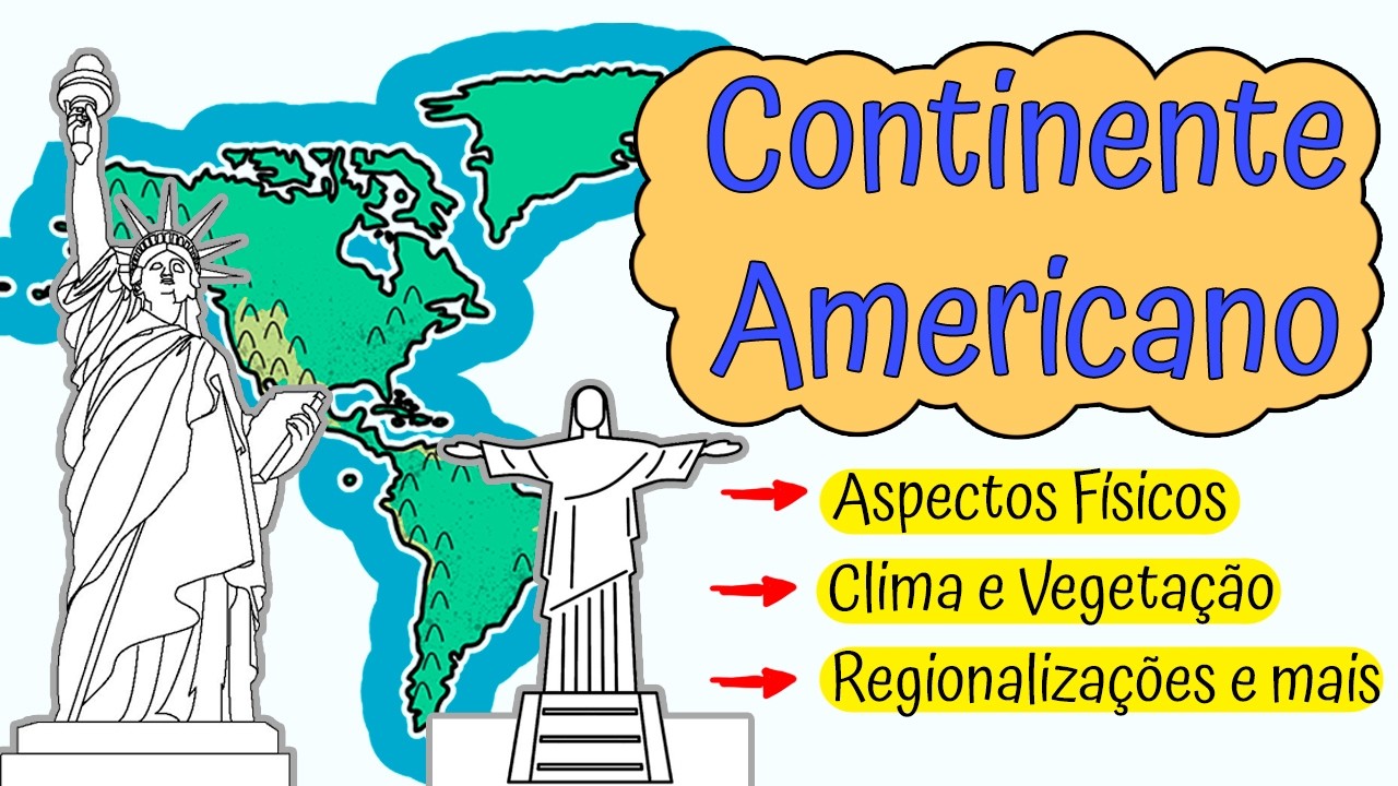 Continente Americano - Aspectos Físicos, Naturais e Humanos (Geografia)
