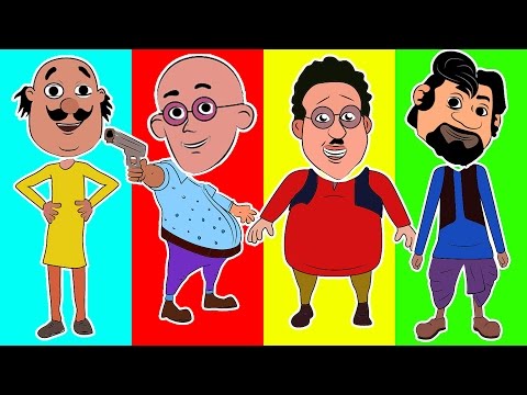 Heads Motu Patlu In Hindi Trolls Ghasitaram Vs Chingam Finger Family Song Nursery Rhymes