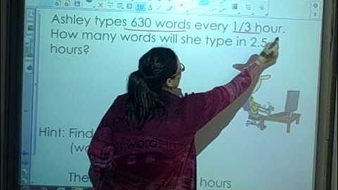 Unit Rates in a Word Problem