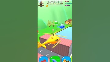 Shape-shifting Game Level-3118 Very Cool & Gnerly hyper casual game #shorts #gameplay #shapeshifting