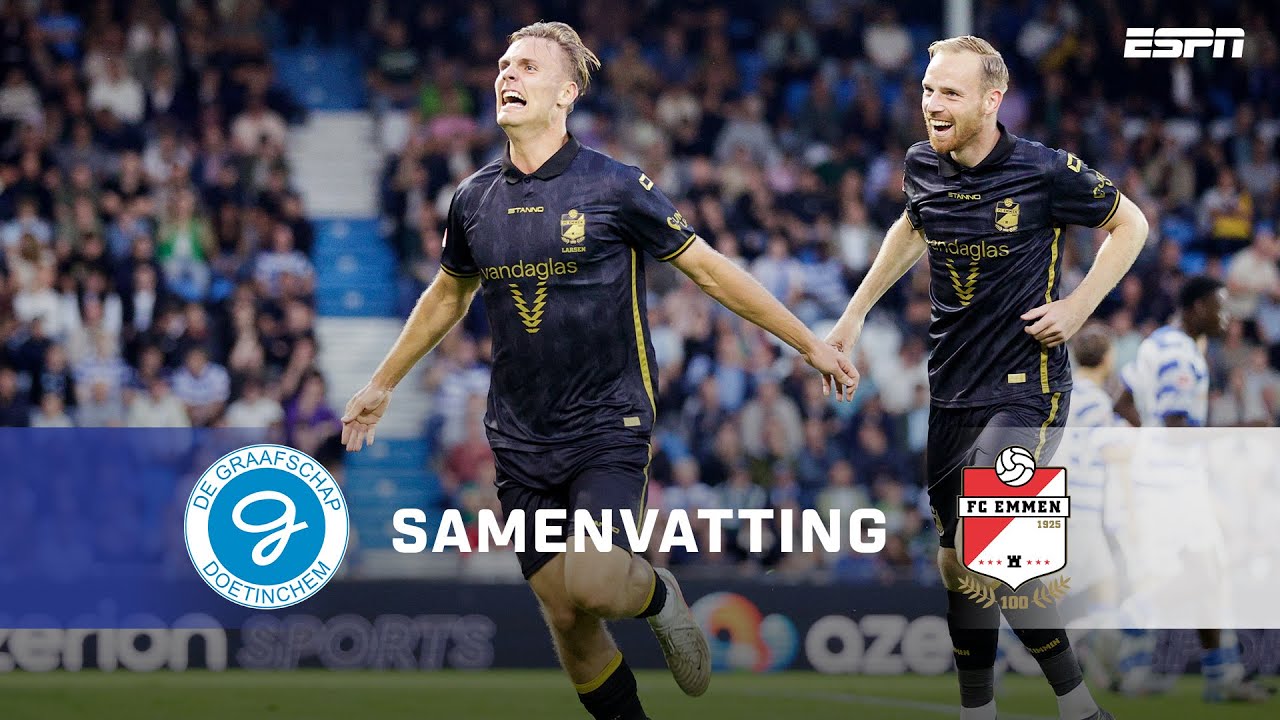 FC Emmen SCOORT TWEE KEER in EERSTE 10 MINUTEN!🔥| Samenvatting De Graafschap - FC Emmen