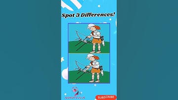 🎯 Can YOU Spot the 3 Differences? Only Geniuses Can! 🔍#short #shortvideo #quiz #riddle #puzzle