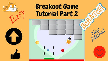 Scratch Breakout or Brick Breaker Game Tutorial Part 2 | Scratch Animation | Game Development