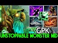 GPK [Necrophos] Unstoppable Monster Mid with Full Tanky Build Dota 2