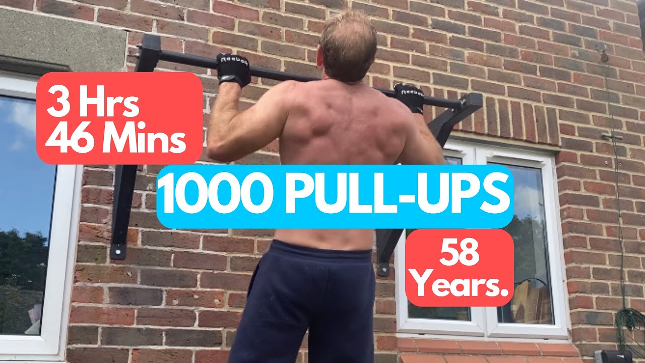 1000 Pull-Ups in under 4 hours.