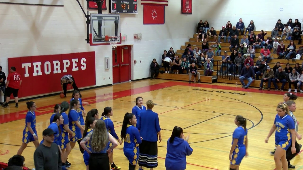 Pine Ridge High School VS Little Wound High School Basketball Game
