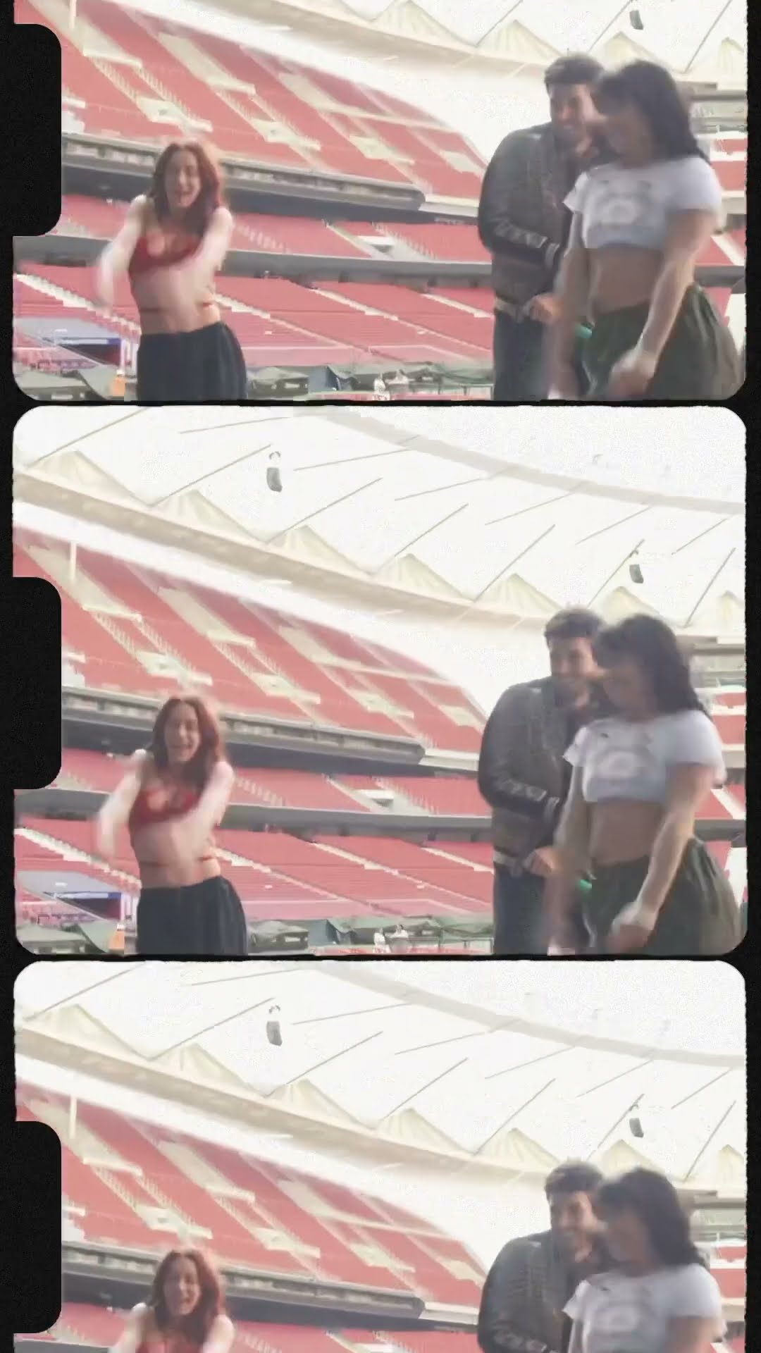 ¿Quién lo hizo mejor? Así es como nos divertimos antes del show ??? #VAGABUNDO