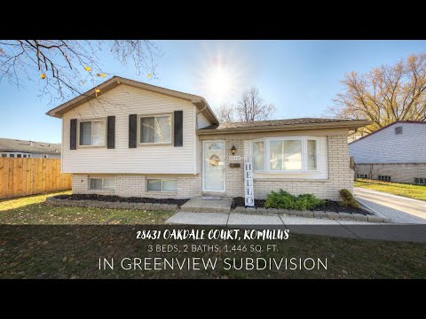 28431 Oakdale Court, Romulus, MI home video tour