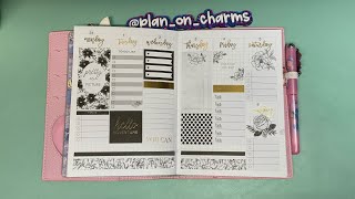 Plan With Me | March 31 - April 6 | Print Pression B6 Hardbound Weekly Setup