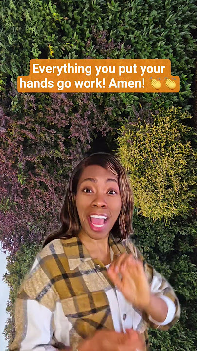 Everything you put your hands go work Amen! #everything #amen #gospelmusic #jesus #shorts