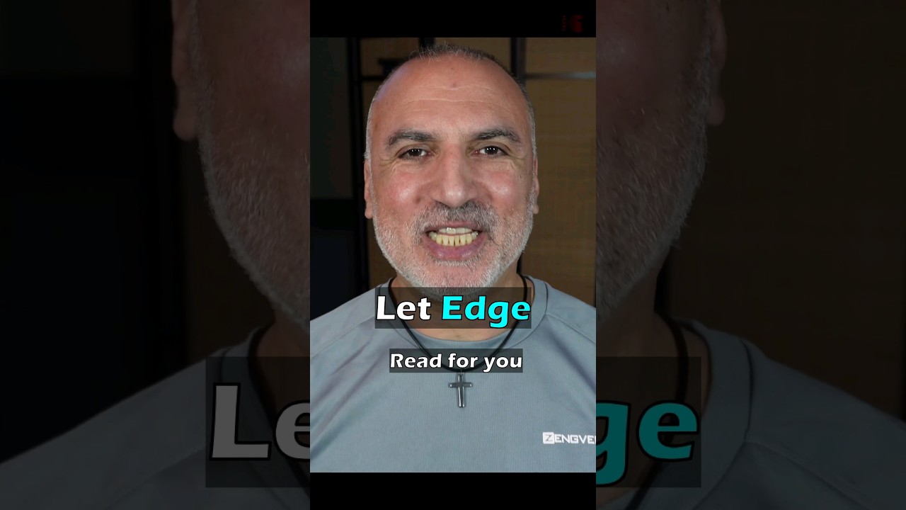 Microsoft Edge Read Aloud. Let MS Edge read for you 