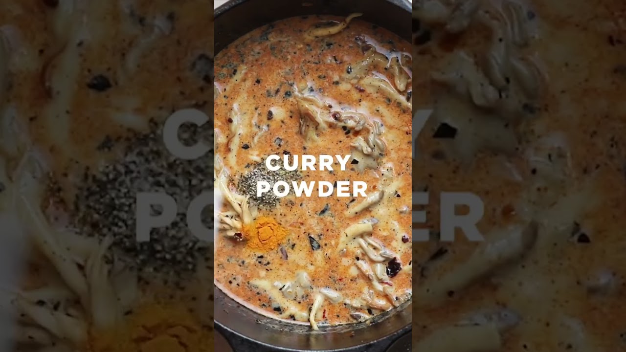 Mushroom coconut curry noodles completely delicious and vegan sowedecided BestTh