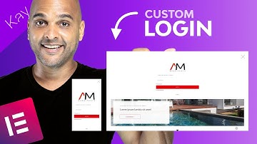 Elementor Pro Login Popup