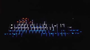 Razer Blackwidow Chroma Audio Visualizer