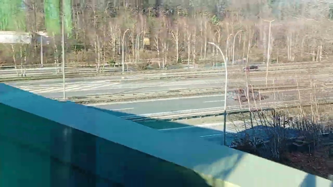 Tunnel after airport park and ride to luxexpo 