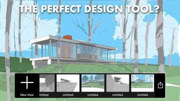 Heavenly Morpholio + Sketchup for iPad Workflow!
