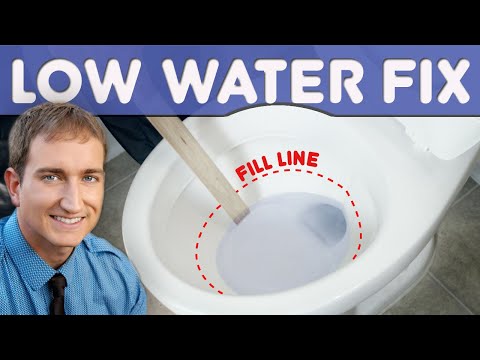 Why Is There Low Water Level In The Toilet Bowl And How to Repair