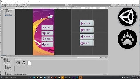 Unity Mobile Game Tutorial - part 10 - Main Menu.