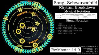 Rhythm Breakdown: Schwarzschild (Re:Master) [maimai でらっくす]