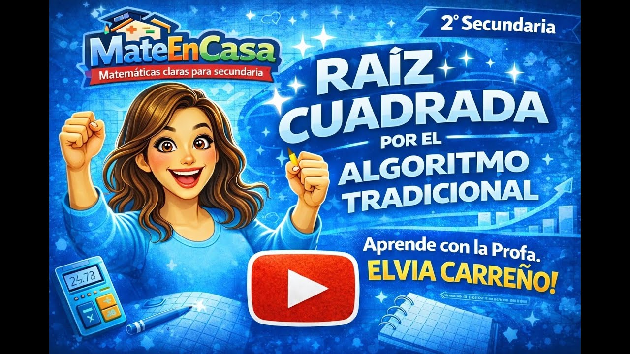 Raíz cuadrada por el  algoritmo  tradicional